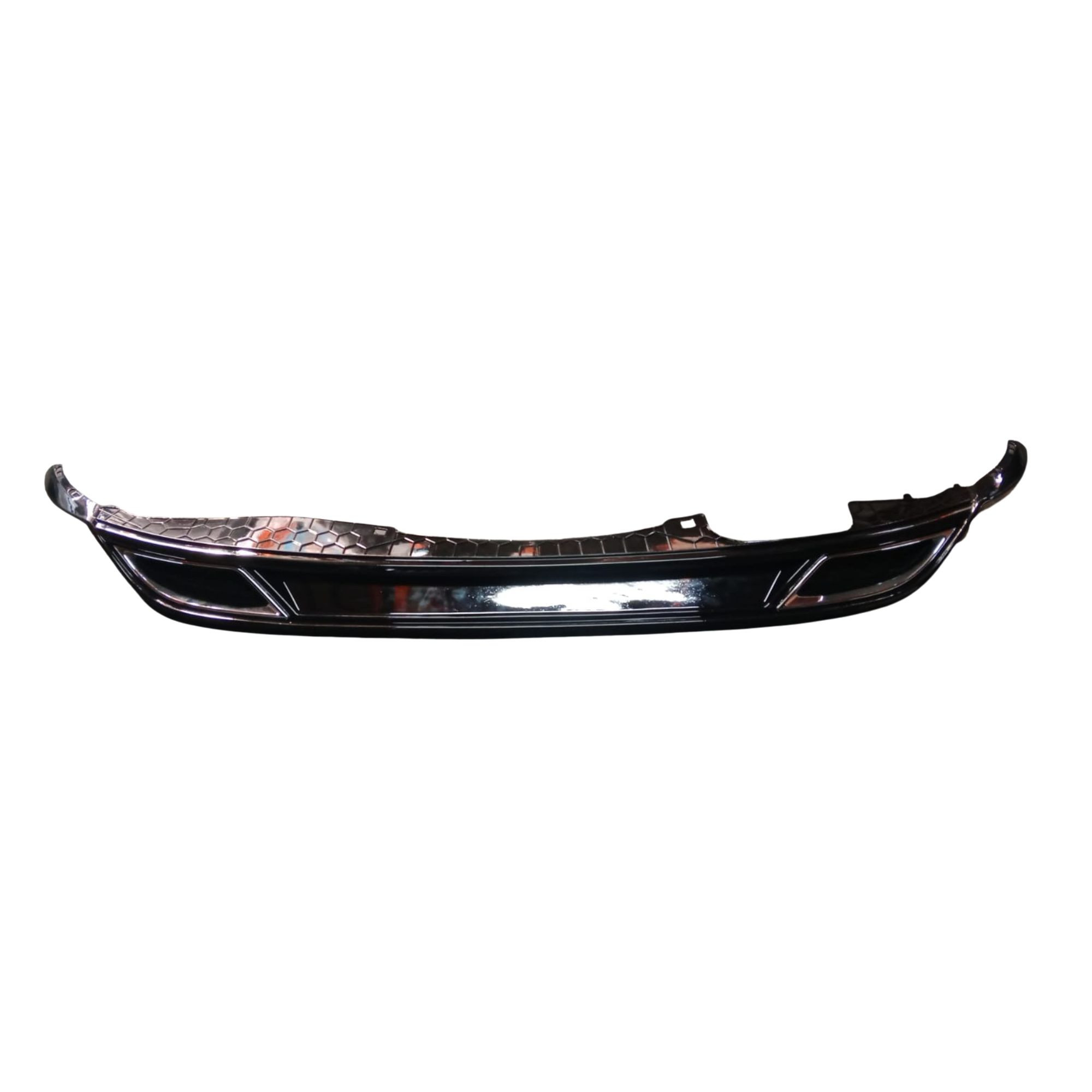BD17358-28.jpg (IMP) VW Polo 8 R-Line Rear Diffuser 18- (Gloss Blk) - Image 1